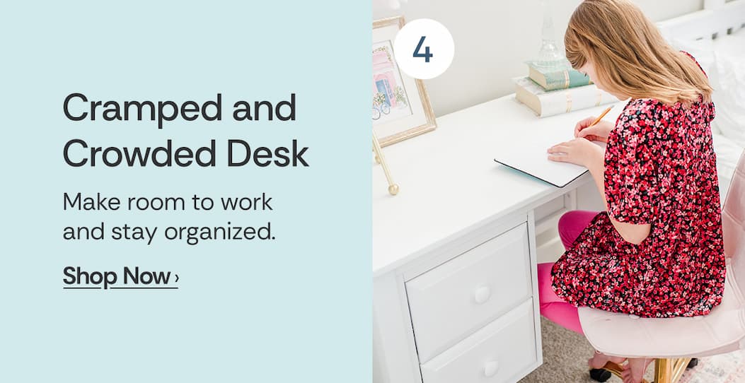 Cramped and Crowded Desk