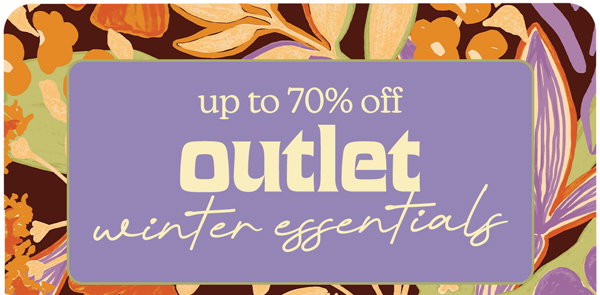 up to 70% off outlet winter essentials