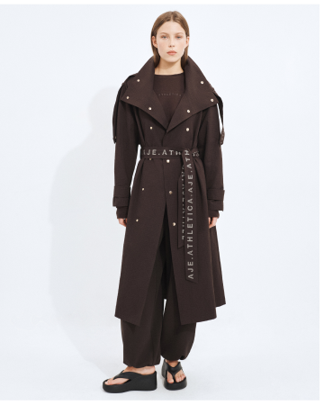 Textured AA Trench Coat