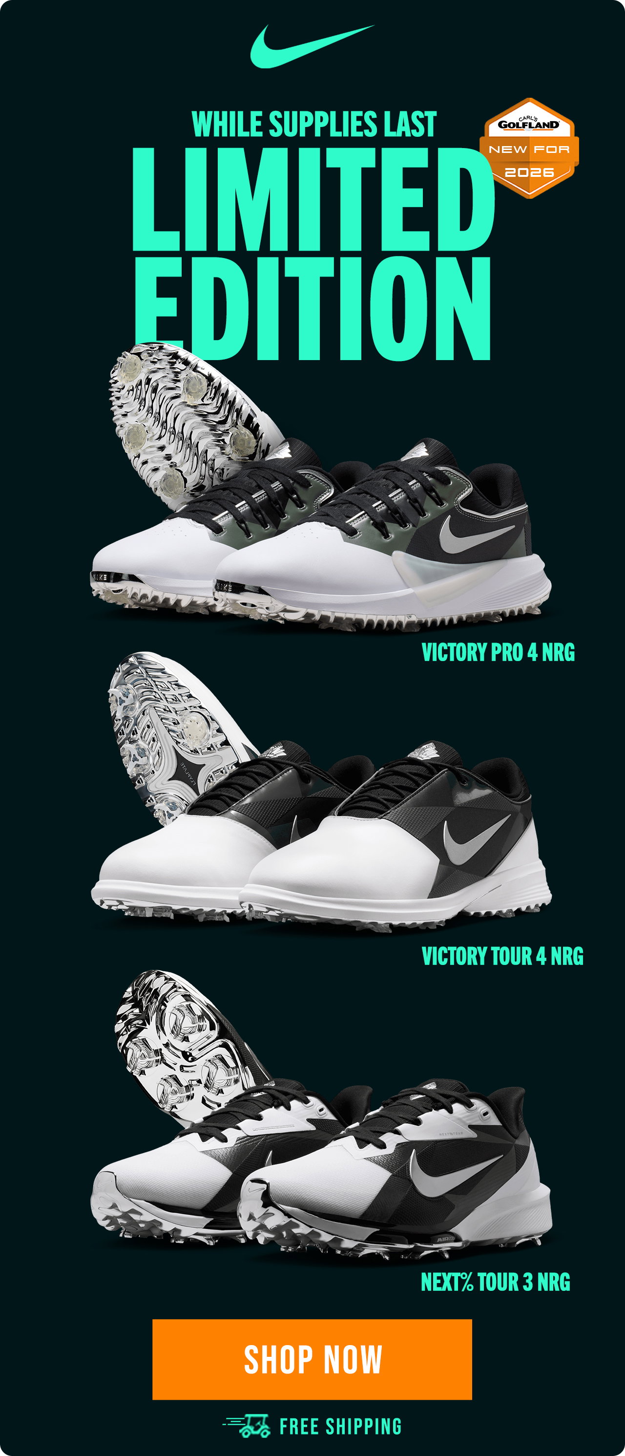 Nike Limited Edition NRG Golf Shoes