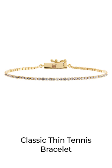 Classic Thin Tennis Bracelet
