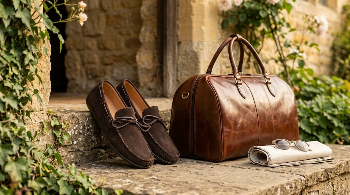 The Herring Monza driving shoe