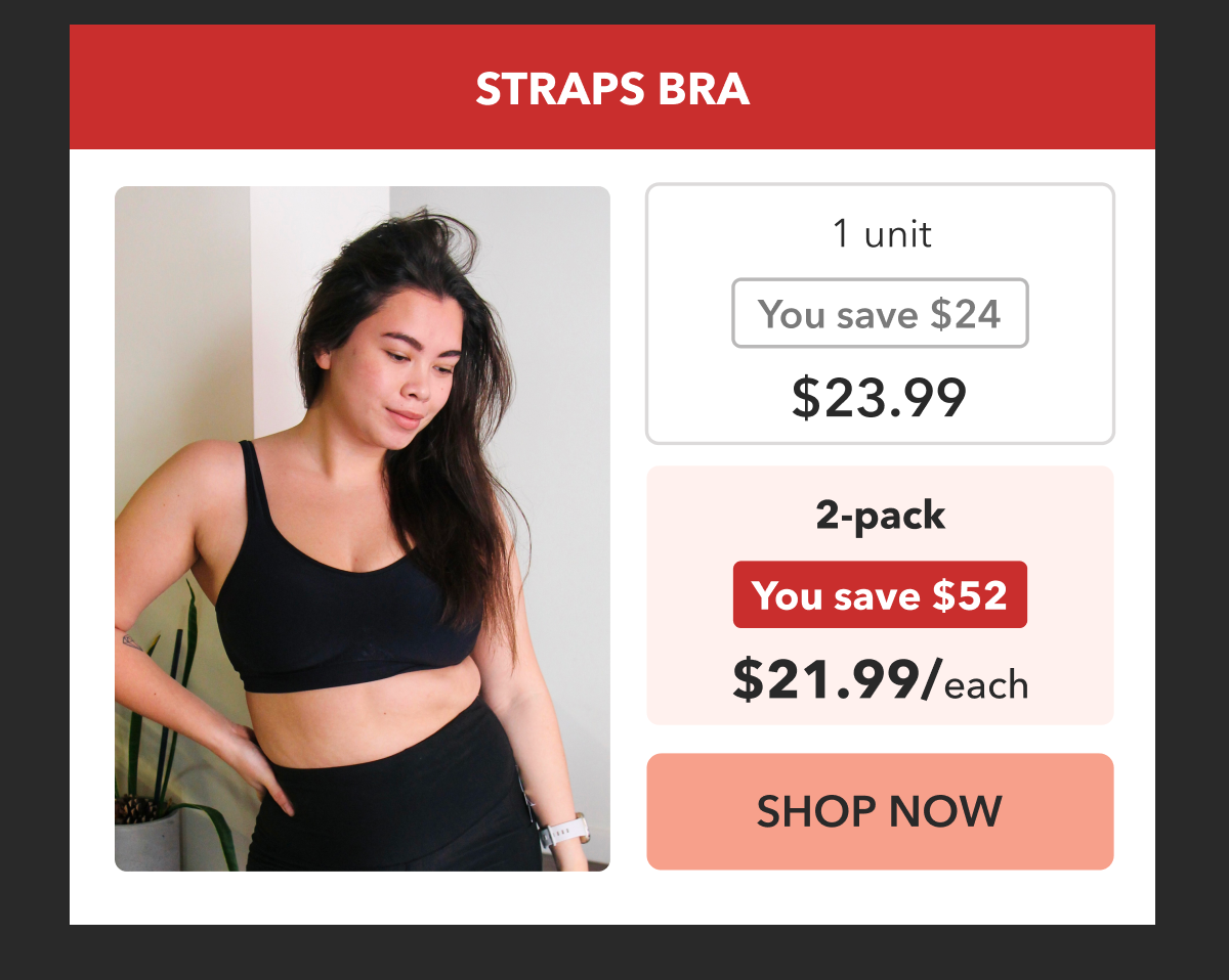 Shop Comfort Straps Bra