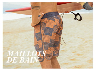 Maillot de bain, Boardshort Homme - Soldes