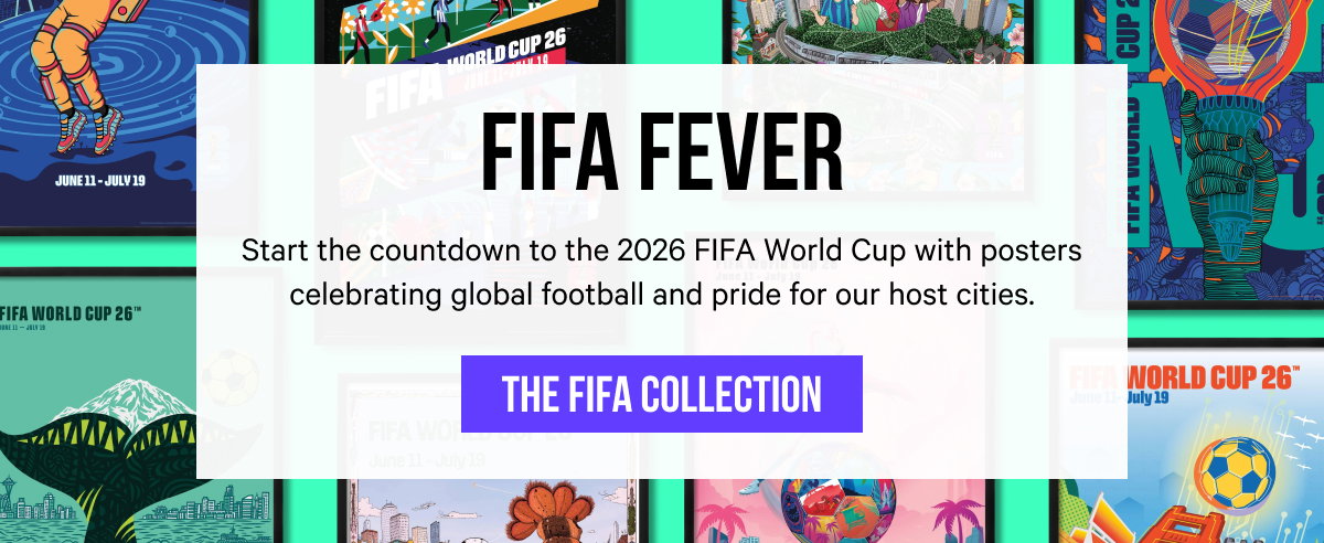 FIFA Fever: Start the countdown to the 2026 FIFA World Cup with posters celebrating global football and pride for our host cities.