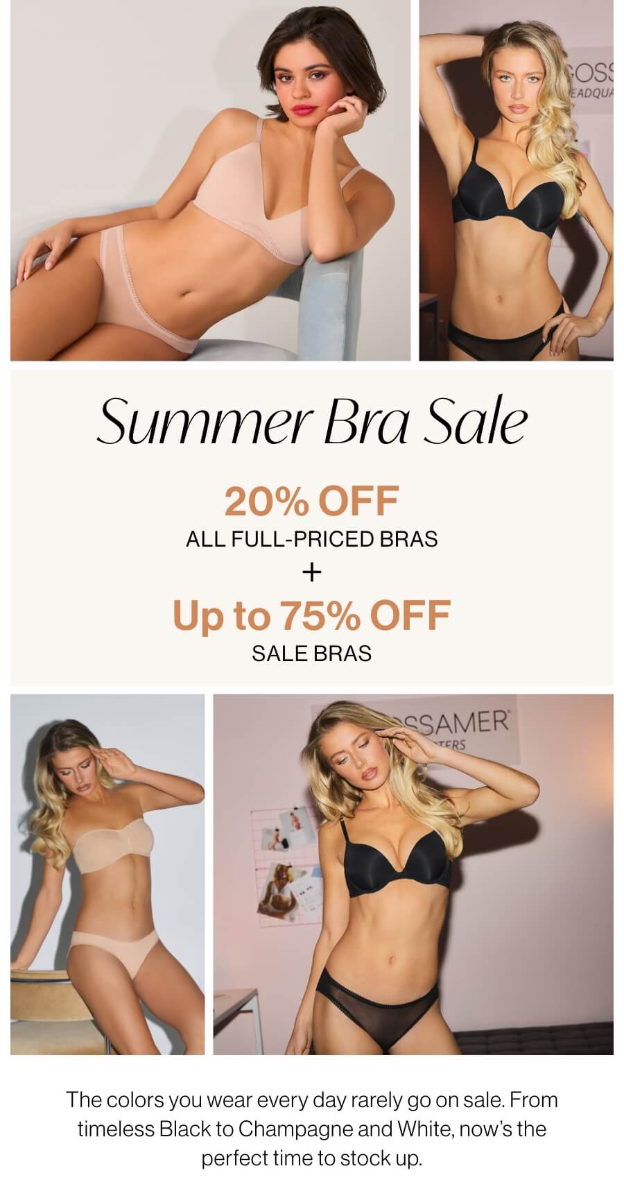 Summer Bra Sale
