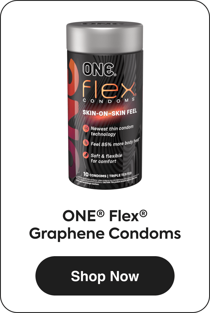 one flex graphene condoms - shop now
