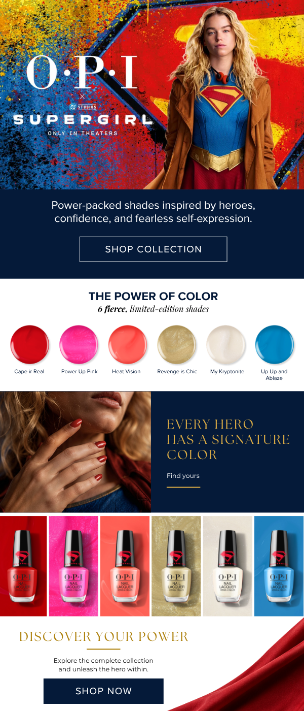 OPI x Supergirl