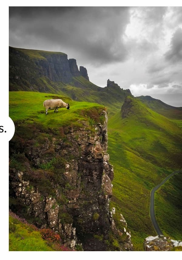 Photographs of landscapes transport us to those special scenes