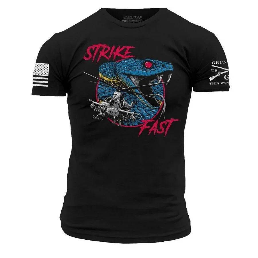 Image of Strike Fast Viper T-Shirt - Black