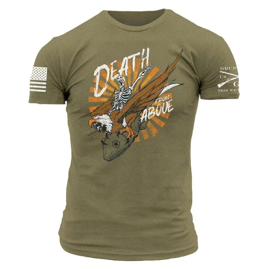 Image of Death From Above 2.0 T-Shirt - Military Green