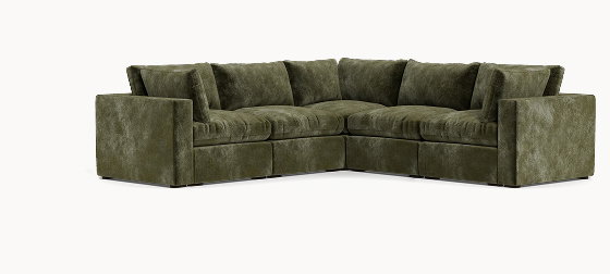 Go bold with your sofa.