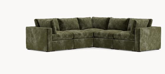 Go bold with your sofa.