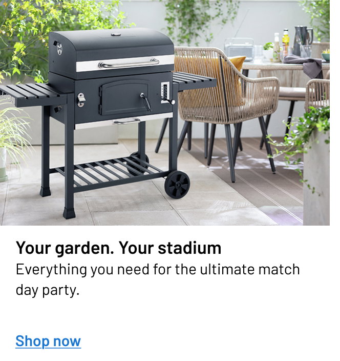 Your garden. Your stadium.