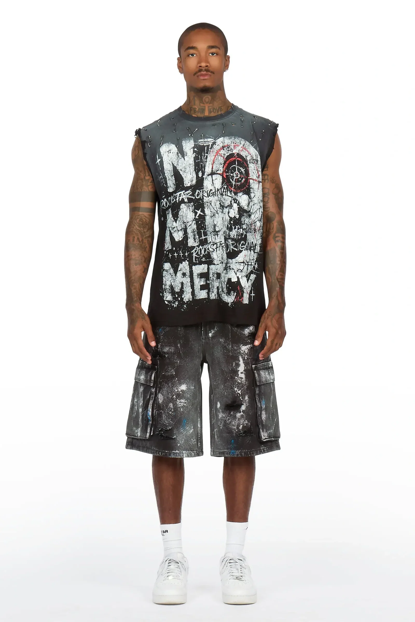 Image of Fonte Black Denim Jort