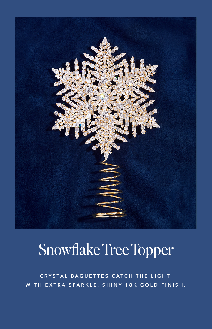 Snowflake Tree Topper