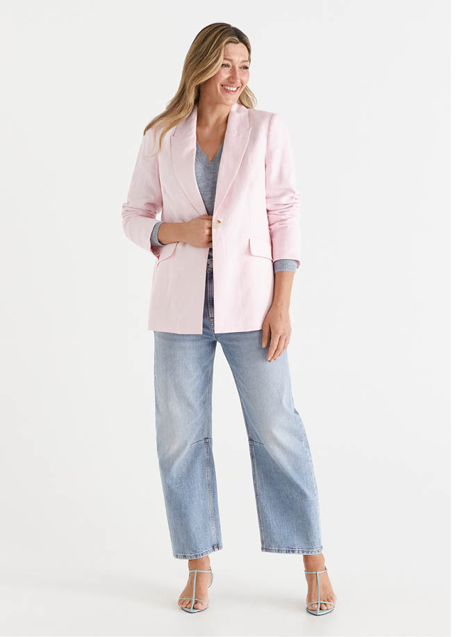 Linen Classic Blazer