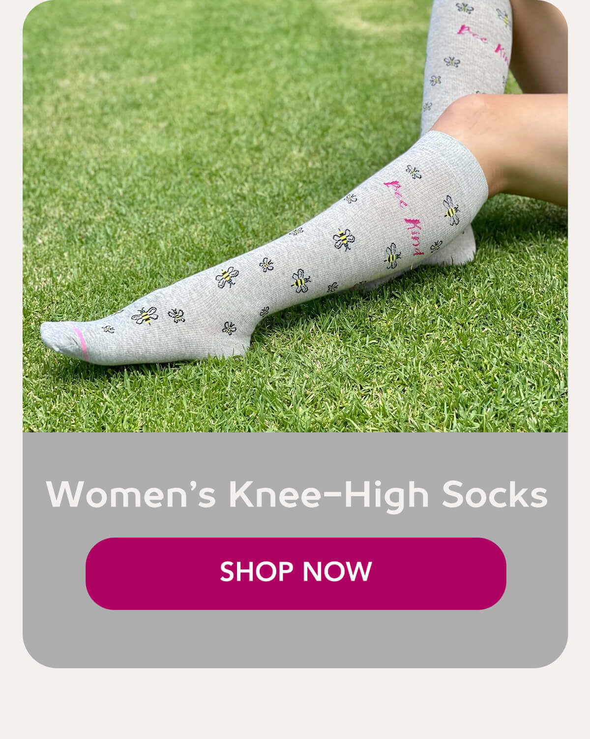 Women’s Knee-High Socks SHOP NOW