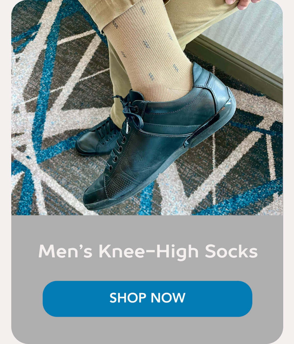 Men’s Knee-High Socks SHOP NOW