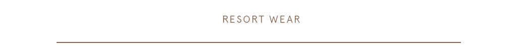 Shop Resort Wear