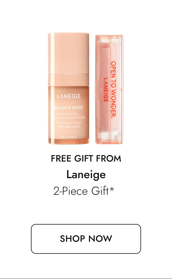Free gift from Laneige. Shop here.