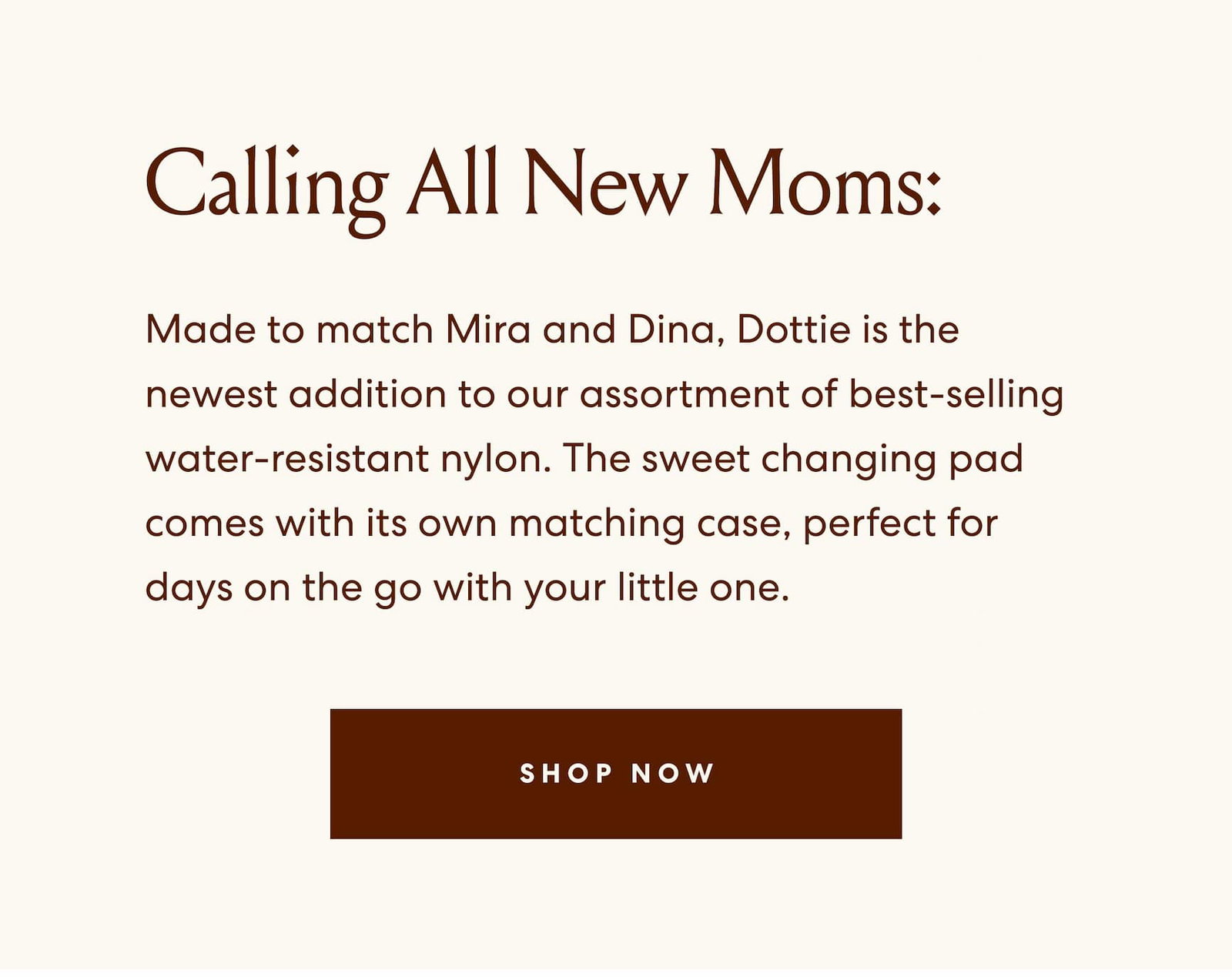 Calling All New Moms