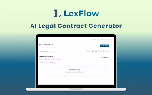 LexFlow – Create, Review & Sign Contracts Faster With AI