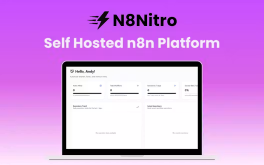 N8Nitro – Self Hosted n8n Platform | Lifetime Access