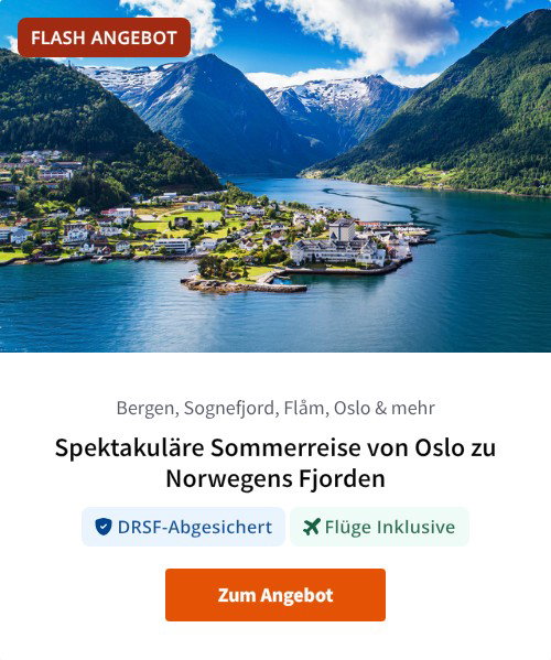 Spektakuläre Sommerreise von Oslo zu Norwegens Fjorden