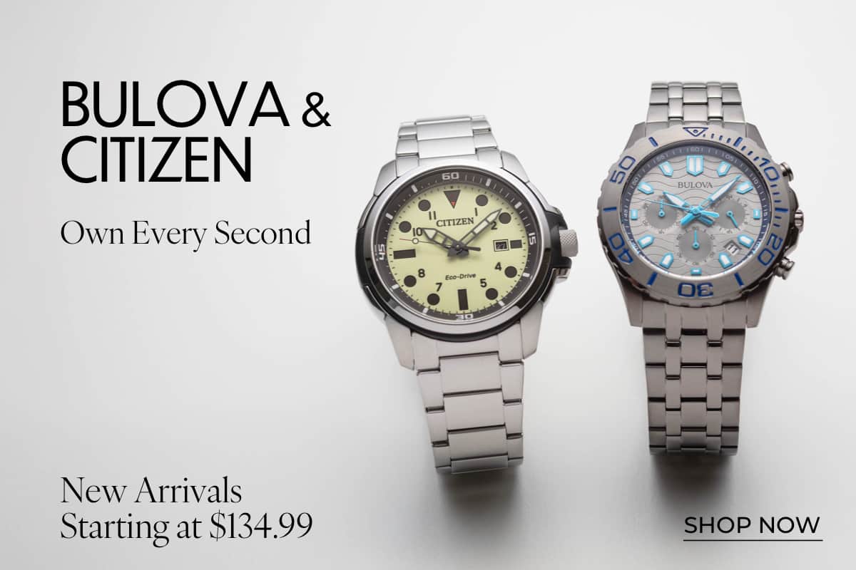 SHOP BULOVA & CITIZEN DEALS*