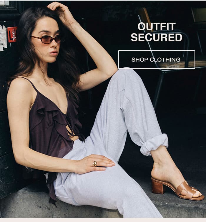 Outfit secured