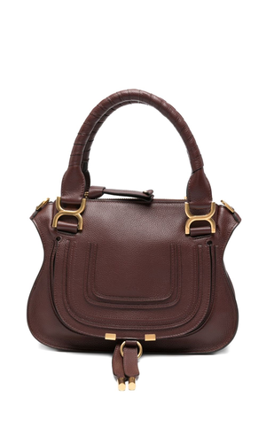 Marcie small leather handbag