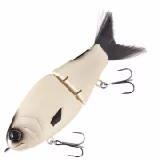 Bass Pro Shops XPS Swerve Glide Brushtail Swimbait - Bone - 6″ - 2.1 oz.