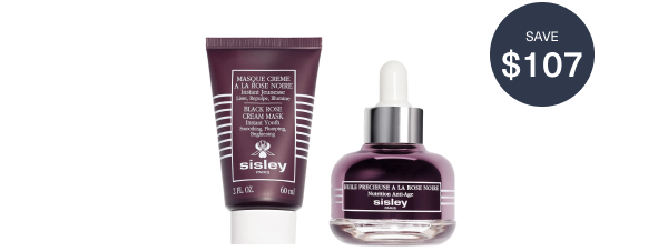 sisley paris black rose renewal duo bundle