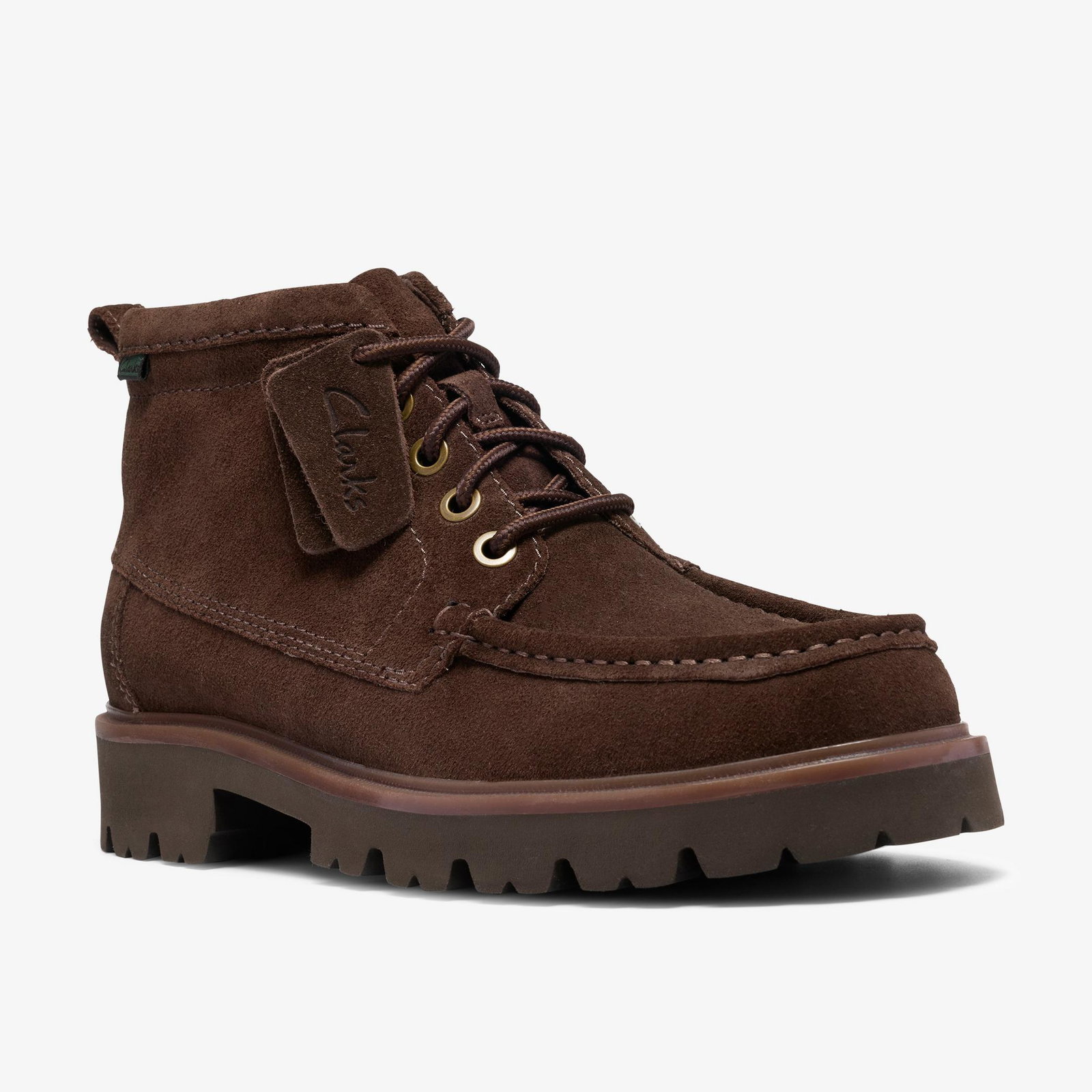 Shop Cleyhill Hi Brown Suede