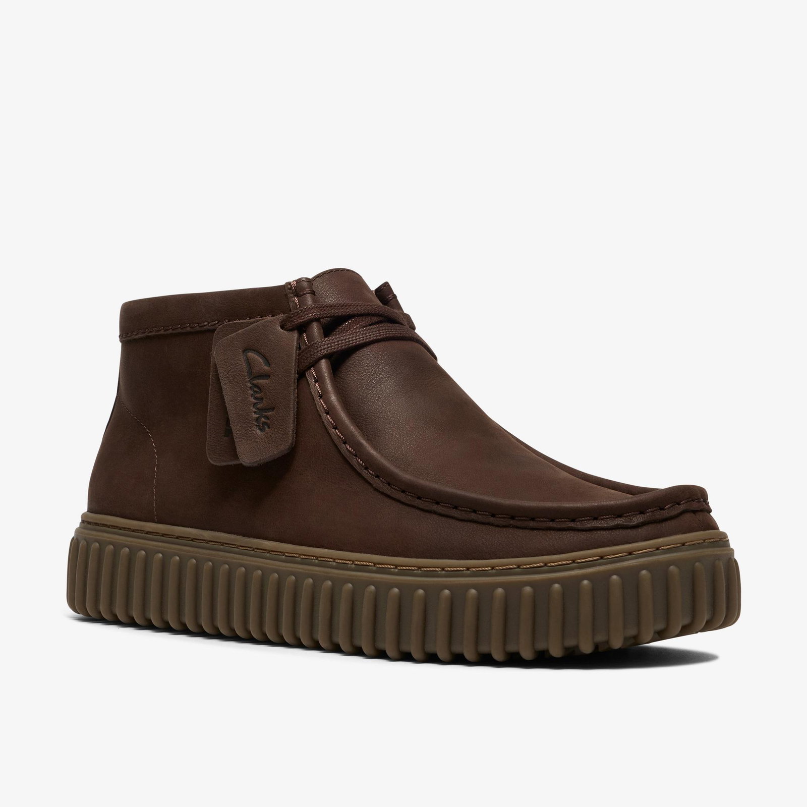 Shop Torhill Hi Dark Brown Leather