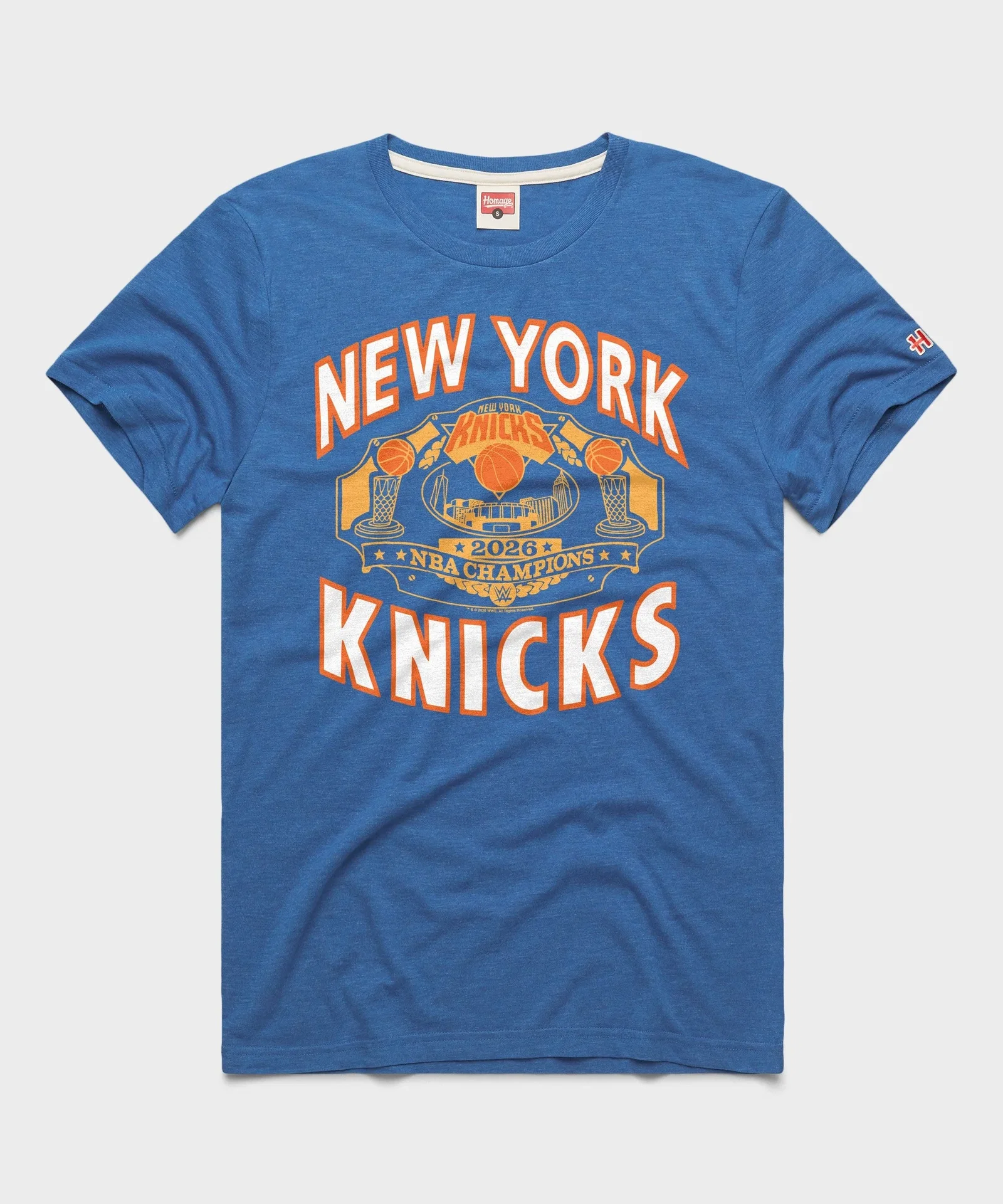 Image of WWE x New York Knicks NBA Champions 2026