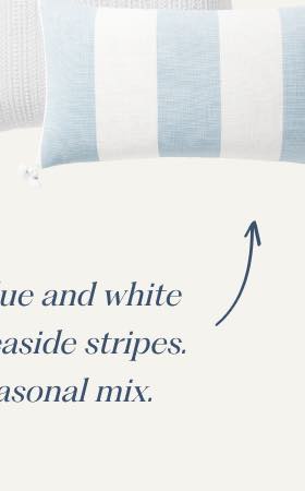 Bay Stripe Outdoor Pillow Cover