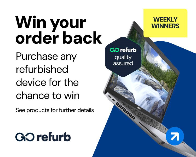 Win your order back with Go Refurb