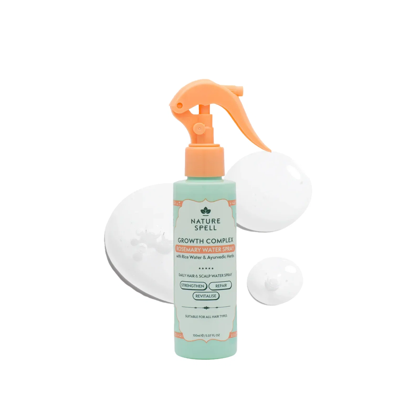 Image of Nature Spell Growth Complex Rosemary Water Scalp Spray 150ml Spray