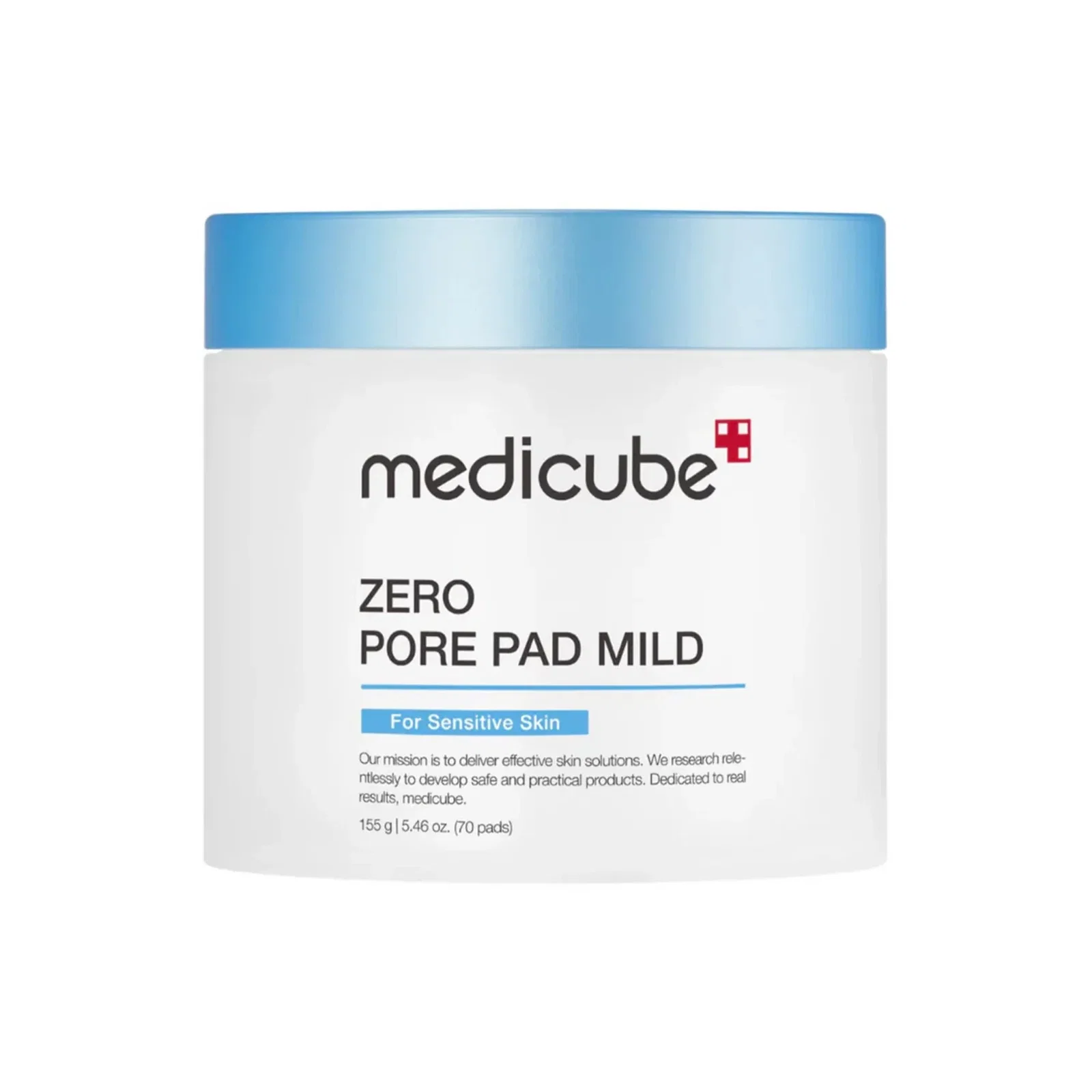Image of Medicube Zero Pore Mild Toner Pad 70pcs Tub