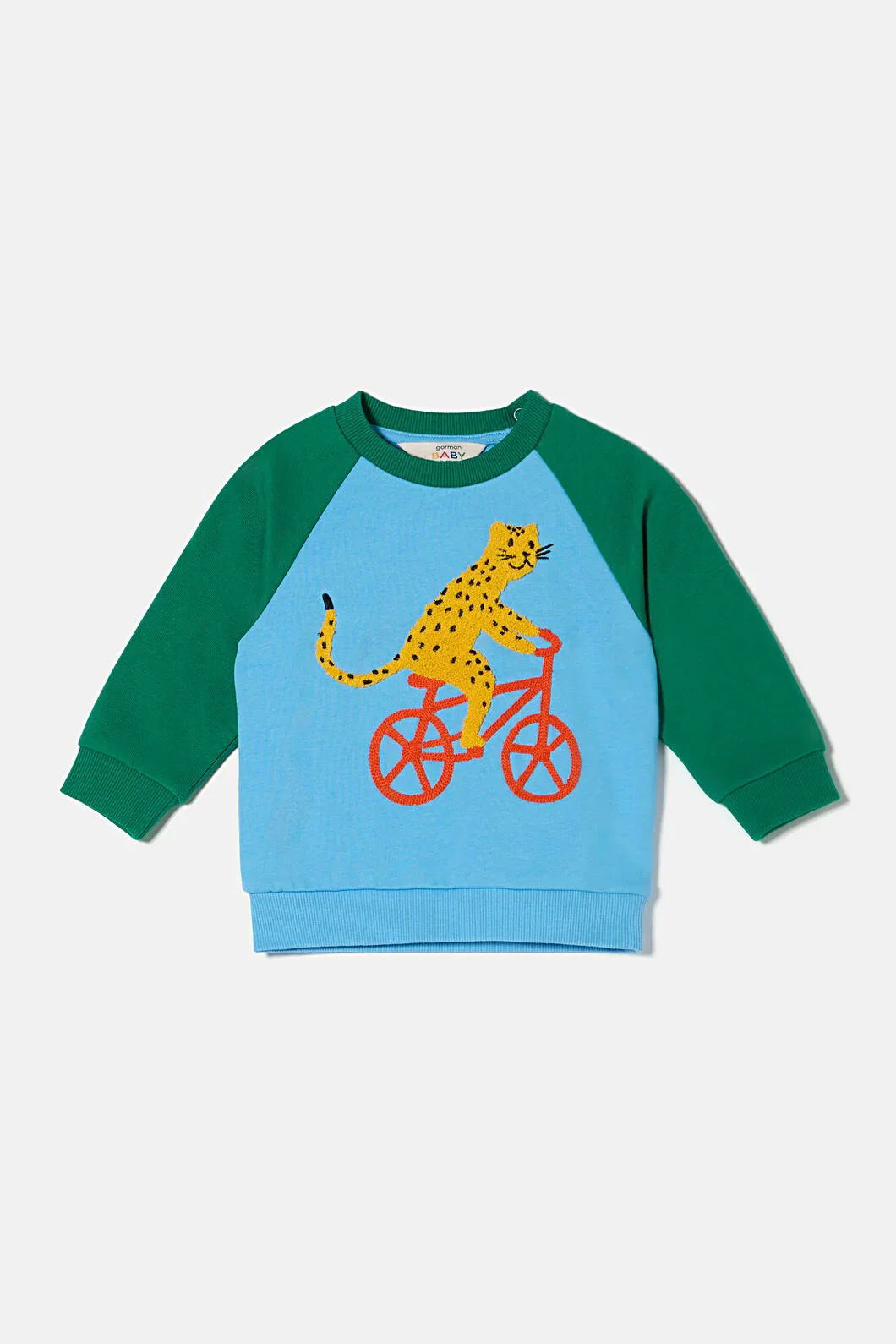 Image of Leo On Bike Baby Sweater