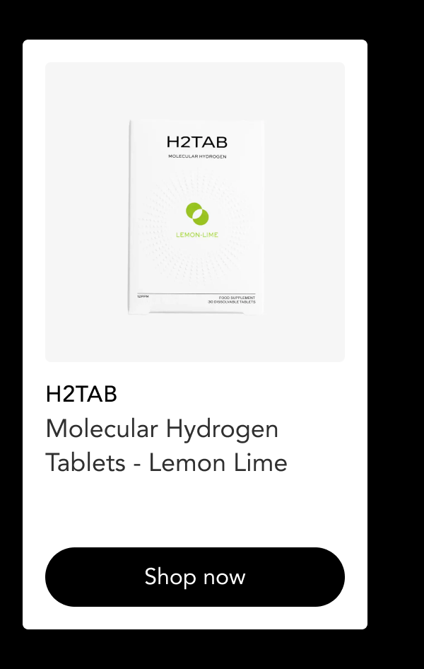 H2Tab Molecular Hydrogen Tablets - Lemon Lime — Shop now