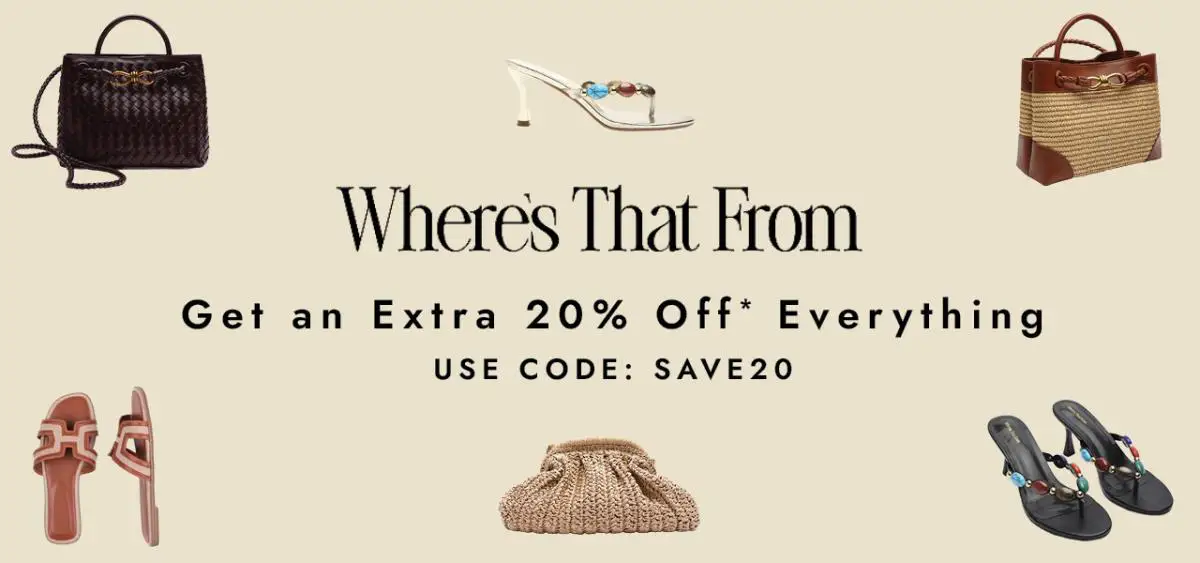 Where's That From: Footwear & Accessories