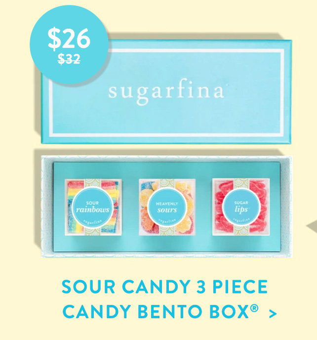 Shop Sour Candy 3 Piece Candy Bento Box®