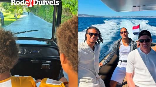 Kevin De Bruyne op vakantie met Nederlandse vrienden Virgil Van Dijk en Nathan Aké - Romelu Lukaku deelt glimp van zoontjes Romeo en Jordan