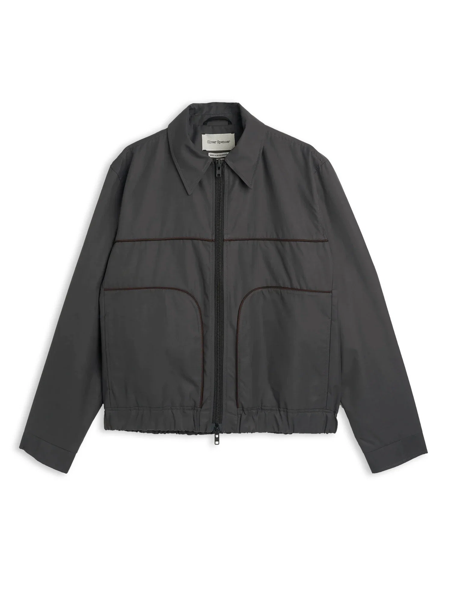 Image of Bembridge Jacket Albers Charcoal