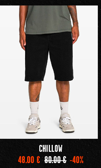 Pantalón corto Chillow - Antique Black