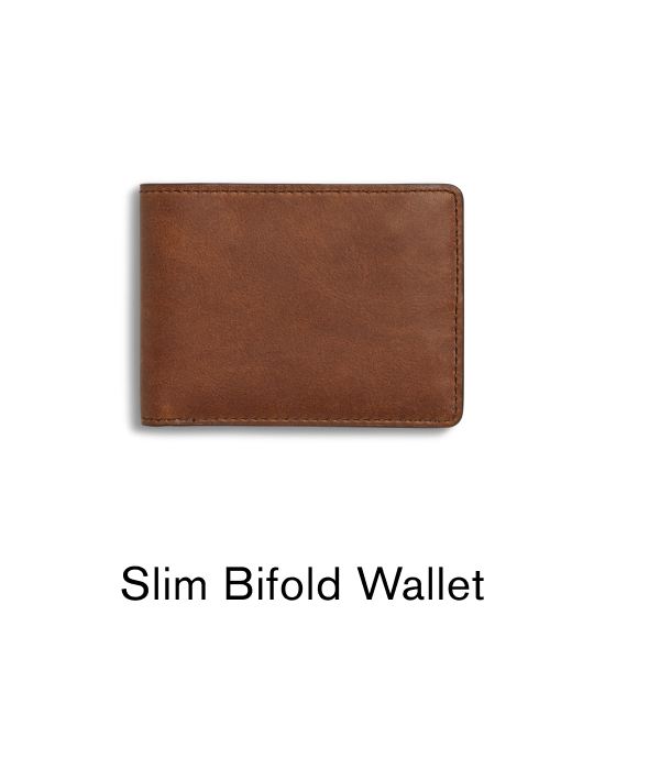 Slim Bifold Wallet