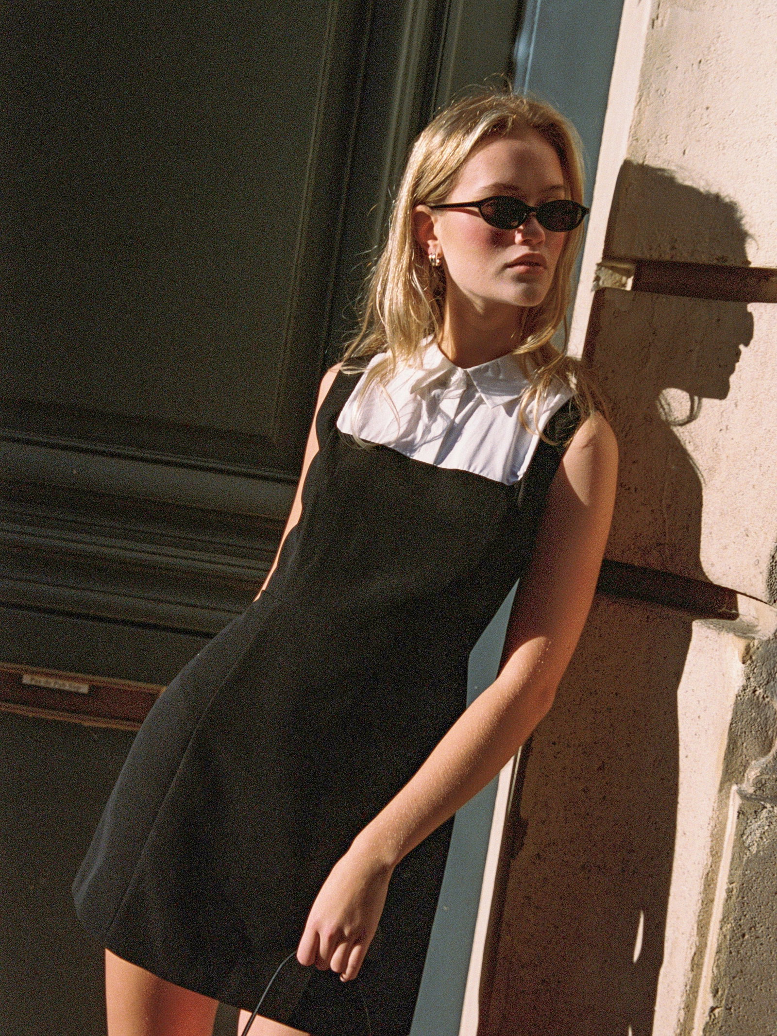 Image of ECHO CREPE SLEEVELESS MINI DRESS